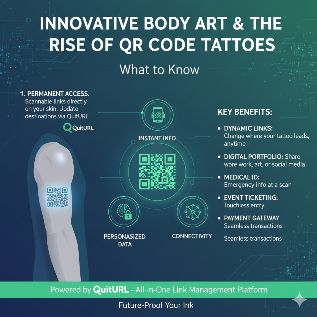 Innovative Body Art and the Rise of QR Code Tattoos: What to Know